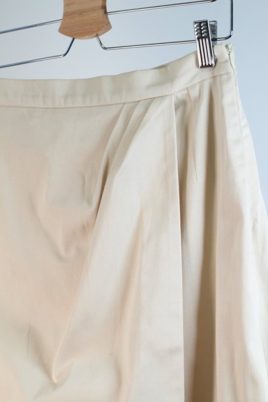 dámska sukňa, biela košeľa SUCHANOVÁ slow fashion