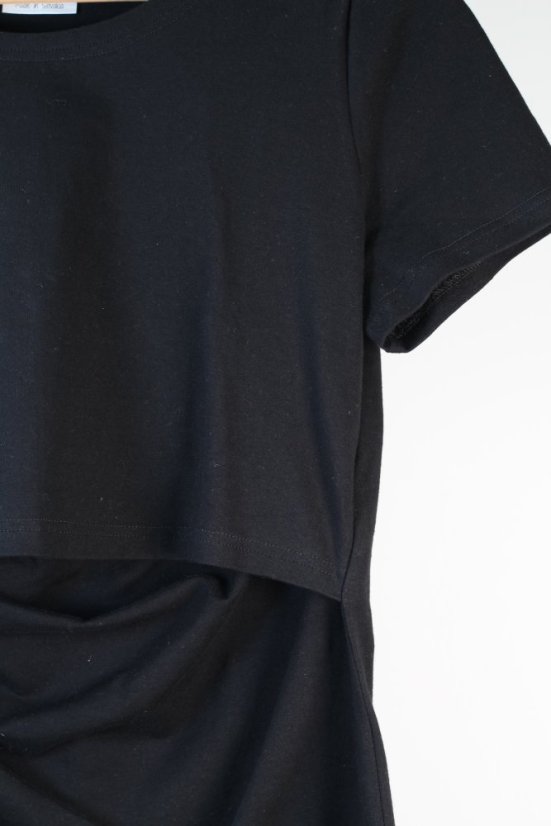 KOJO balíček - merino tielko, tričko a šaty na dojčenie BONBON Fashion