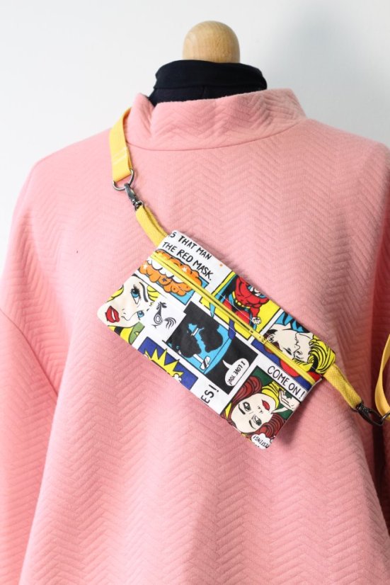 crossbody taštička na mobil PODPÁSOVKA
