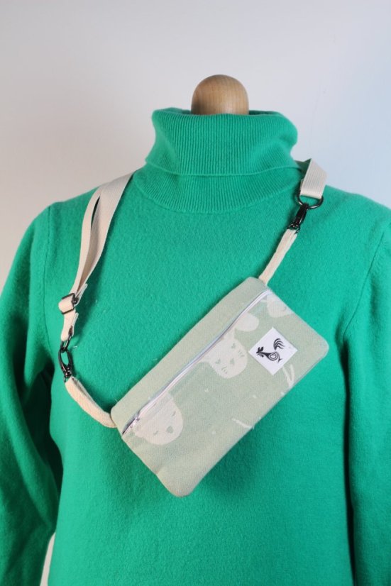 crossbody taštička na mobil PODPÁSOVKA