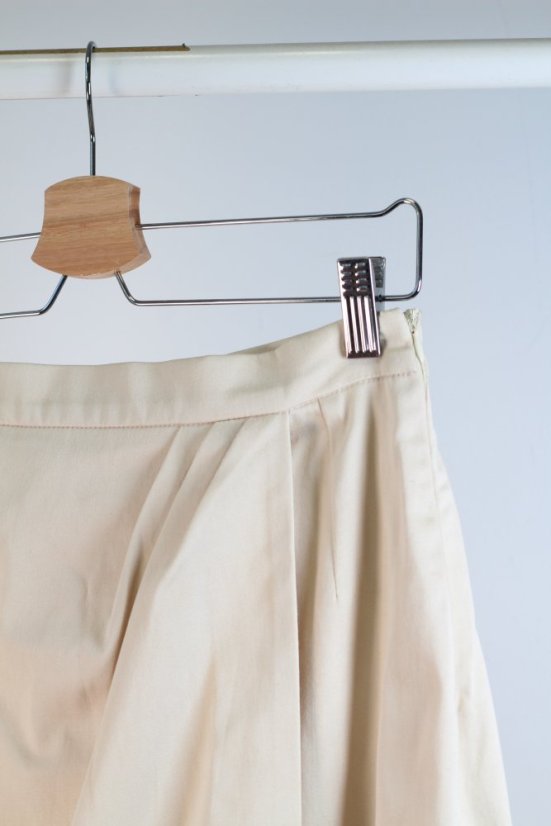 dámska sukňa, biela košeľa SUCHANOVÁ slow fashion
