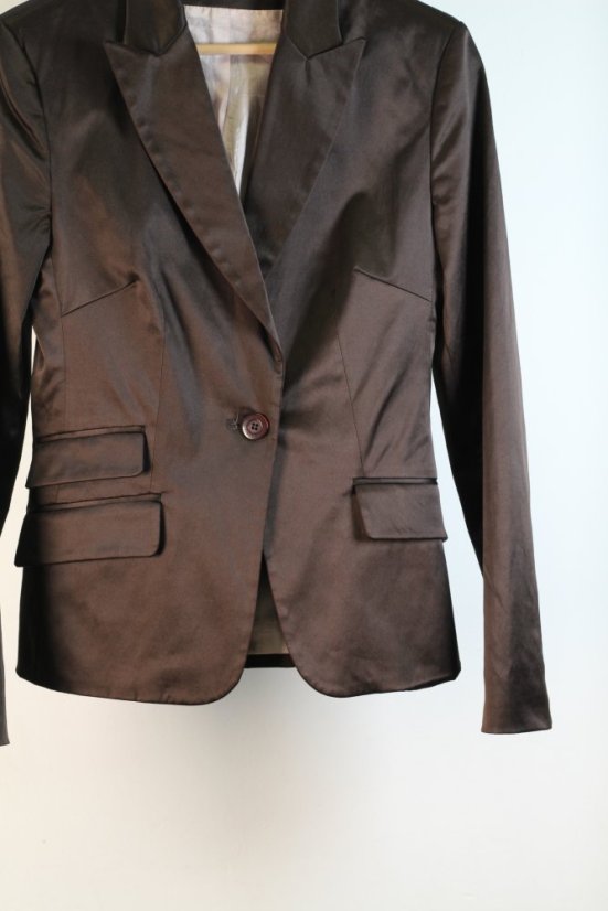 ľanový upcyklovaný set, bavlnený overal a sako a šaty ZIK OUTFIT PRE ADELU - 3 rôzne balíčky