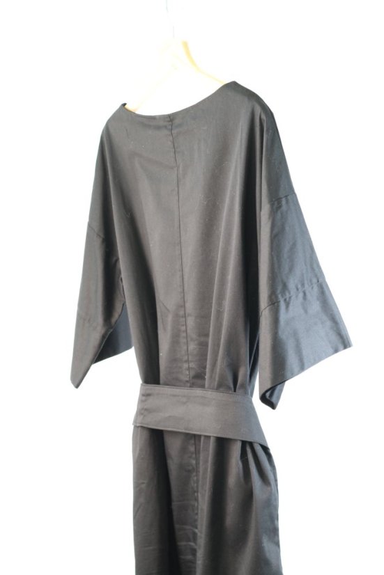ľanový upcyklovaný set, bavlnený overal a sako a šaty ZIK OUTFIT PRE ADELU - 3 rôzne balíčky