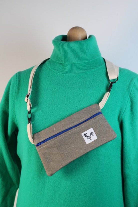 crossbody taštička na mobil PODPÁSOVKA