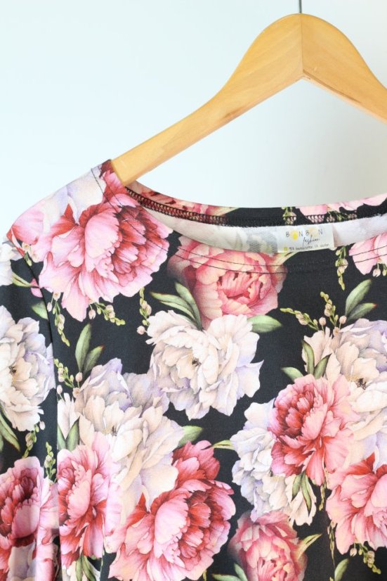 KOJO balíček - merino tielko, tričko a šaty na dojčenie BONBON Fashion