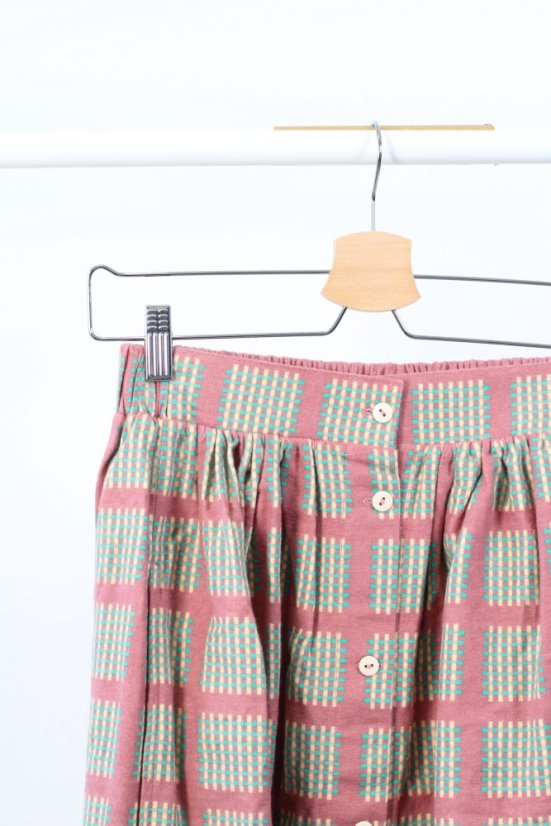 dámska bunda, flanelová sukňa MILE KIDS CLOTHING