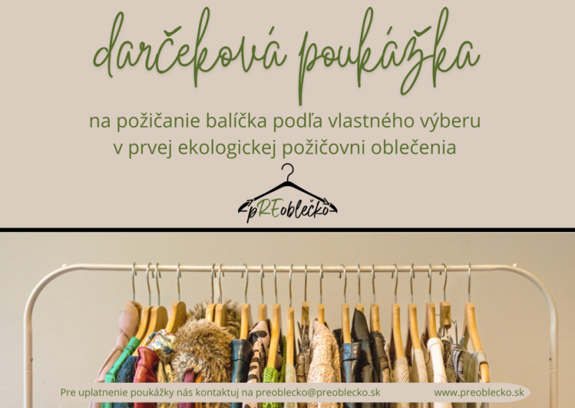DARČEKOVÁ POUKÁŽKA